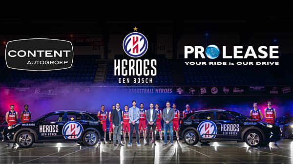 ProLease trotse sponsor van Heroes Den Bosch